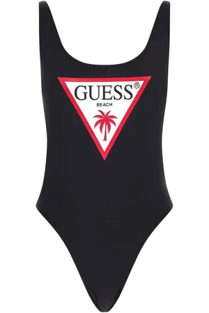 Guess Badkläder, Dam, S, Svart hel baddräkt