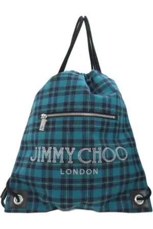 Jimmy Choo Pre-owned, Dam, ONE Size, Pre-owned Canvas ryggsckar