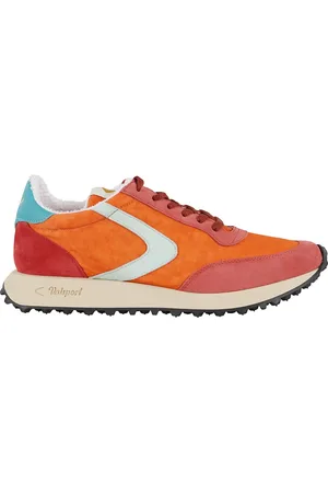 Valsport 1920 Skor, Herr, 41 EU, Nylon, Vintage Nylon Sneakers Orange Mocka