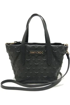 Jimmy Choo Pre-owned, Dam, ONE Size, Pre-owned Laeder handvskor