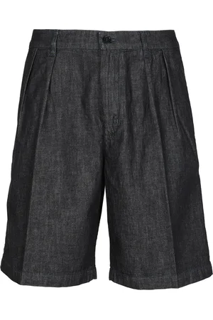 Aspesi Shorts, Herr, XL, Denim, Denim Bermuda Shorts