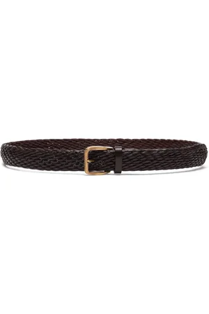 Brunello Cucinelli Accessoarer, Herr, 105 CM, Läder, Läderbälte