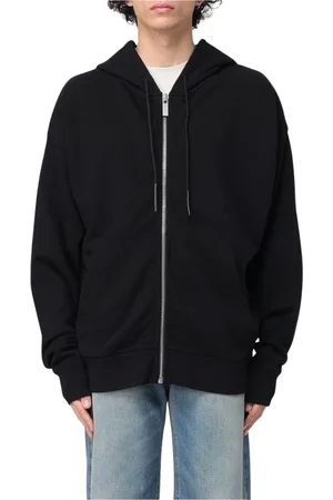 44 Label Group Sweatshirts & Hoodies, Herr, L, Svart Logo Crewneck Sweatshirt