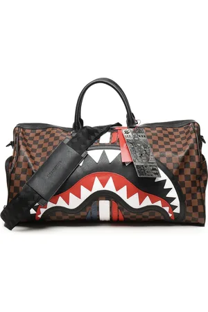 Sprayground Väska, unisex, ONE Size, Brun Ryggsäck med Metall Dragkedja Ficka
