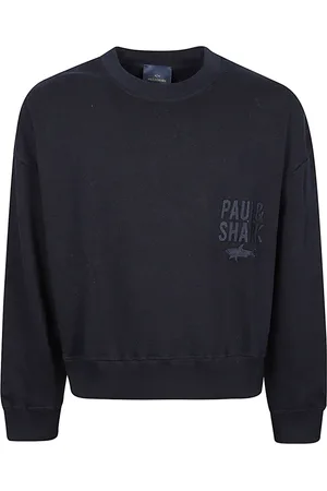 Paul & Shark Sweatshirts & Hoodies, Herr, L, Bomull, Vinter Fleece Logo Hoodies