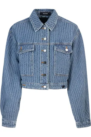 Daily paper Jacka, Dam, M, Denim, Blå Denim Avslappnad Kappa