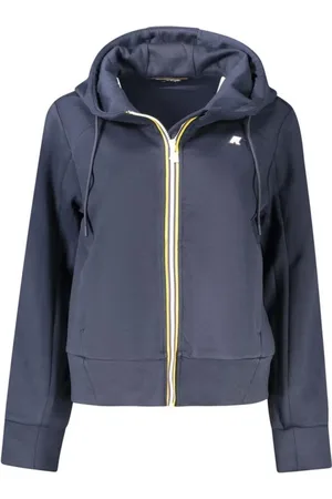 K-Way Sweatshirts & Hoodies, Dam, S, Polyester, Hooded Zip-Up Sweater