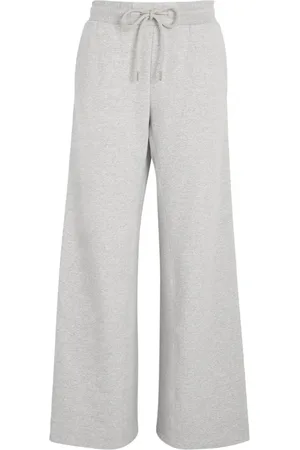 Max Mara Byxor, Dam, XL, Bomull, Sportig stil satin accent byxor