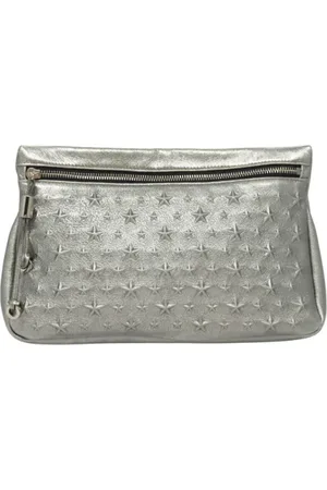Jimmy Choo Pre-owned, Dam, ONE Size, Pre-owned Laeder kuvertvskor