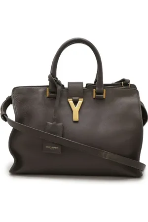 Saint Laurent Pre-owned, Dam, ONE Size, Pre-owned Laeder handvskor