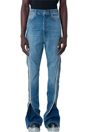 Rick Owens Jeans, Herr, W30, Denim, Dragkedja denim jeans