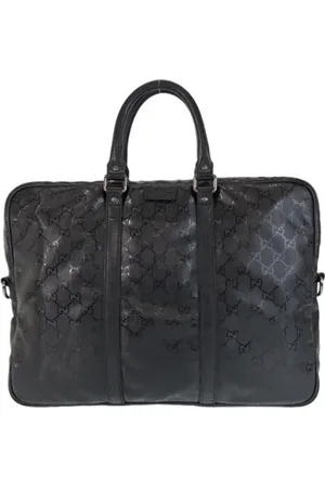Gucci Pre-owned, Herr, ONE Size, Läder, Pre-owned Canvas portfljer
