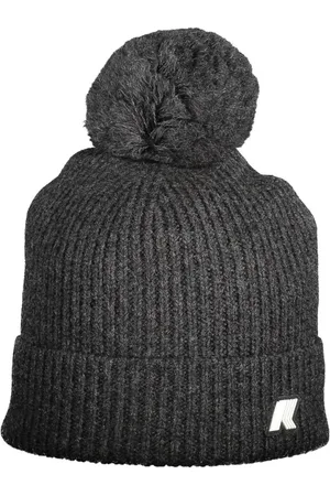 K-Way Accessoarer, Dam, ONE Size, Grå Ull Klassisk Mössa
