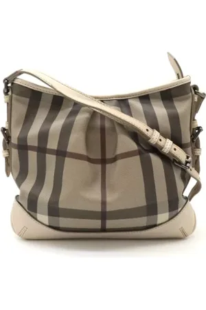 Burberry Pre-owned, Dam, ONE Size, Pre-owned Canvas crossbodyvskor