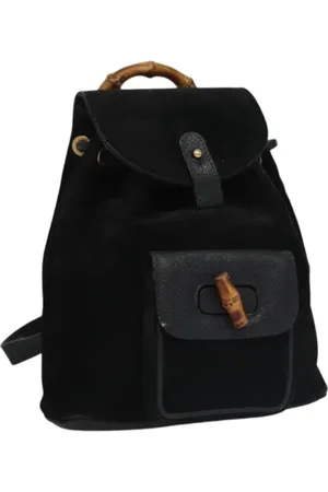 Gucci Pre-owned, Dam, ONE Size, Mocka, Pre-owned Mocka ryggsckar