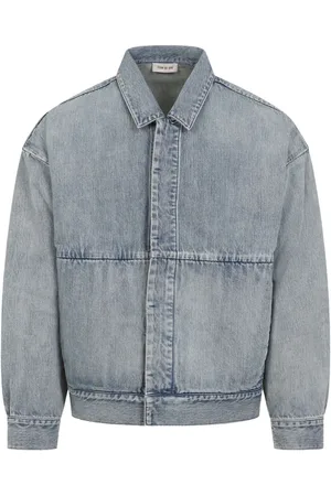 FEAR OF GOD Jacka, Herr, S, Denim, Denim Klassisk Kappa Ljusblå