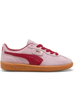 PUMA Skor, Dam, 36 EU, Läder, Rosa Palermo Sneaker Retro Modern Design