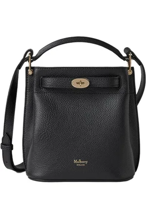 MULBERRY Väska, Dam, ONE Size, Läder, Mini Islington Bucket Väska i Svart