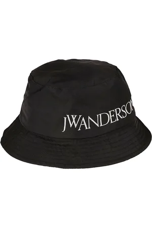 J.W.Anderson Accessoarer, Dam, S/M, Polyester, Logo Bucket Hat Tillbehör