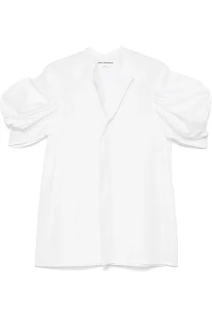 JUNYA WATANABE Blusar & Skjortor , Dam, M, Bomull, Vit Bomull Ballongärm Topp