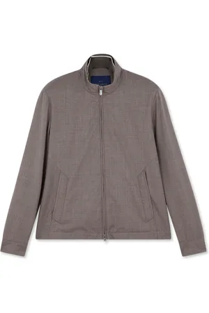 Paul & Shark Jacka, Herr, 2Xl, Polyester, Lyxig Ull Silke Bomberjacka