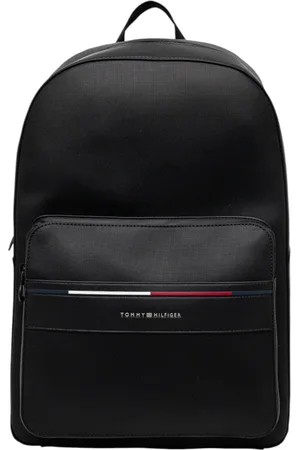 Tommy Hilfiger Väska, Herr, ONE Size, Tryckt ryggsäck med dragkedjefickor