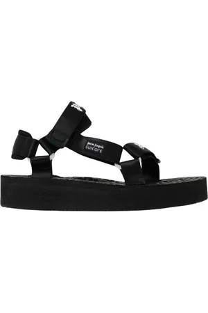 Palm Angels Skor, Herr, 44 EU, Svarta Platform Sandaler för Män