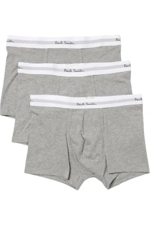 Paul Smith Underkläder, Herr, L, Bomull, Grå Boxershorts 3Pack