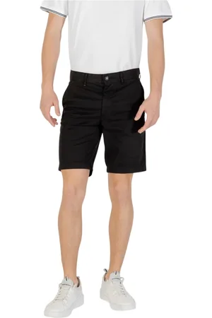 HUGO BOSS Shorts, Herr, W33, Bomull, Modernt Chino-Slim Shorts för Män