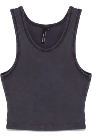 Entire Studios Topp, Dam, L, Ink Cropped Tank Top