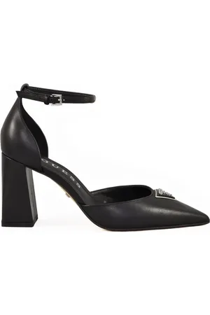 Guess Skor, Dam, 40 EU, Läder, Läder Decolletè Sandal med Gummisula
