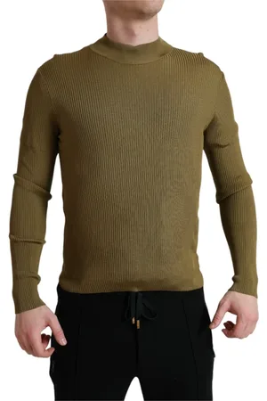 Dolce & Gabbana Stickade tröjor & koftor, Herr, M, Round-neck Stickat