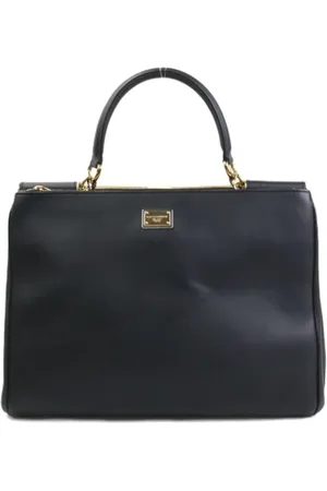 Dolce & Gabbana Pre-owned, Dam, ONE Size, Pre-owned Laeder handvskor