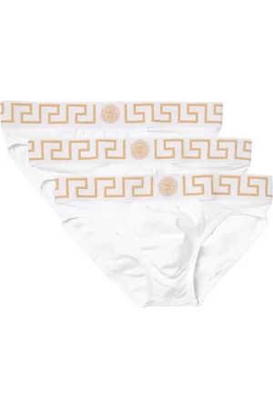 VERSACE Underkläder, Herr, M, Läder, Grekisk Nyckeldesign Underkläder