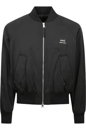 Ami Jacka, Herr, M, Bomull, Bomberjacka i nylon och bomull