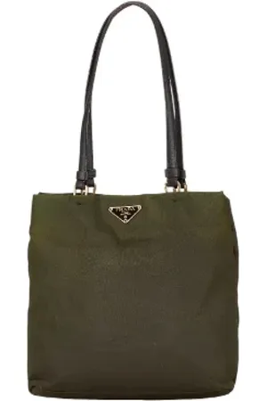 Prada Pre-owned, Dam, ONE Size, Nylon, Pre-owned Laeder prada-vskor