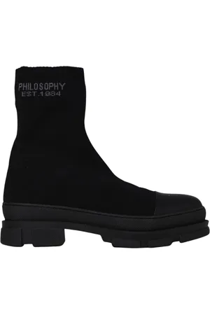 Serafini Skor, Dam, 40 EU, Svarta Klack Ankelboots