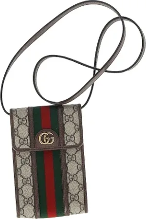 Gucci Pre-owned, Herr, ONE Size, Pre-owned Laeder crossbodyvskor