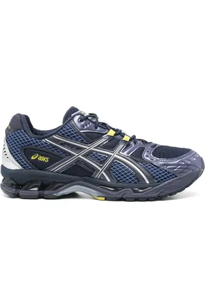 Asics Skor, Herr, 46 EU, Lila Blå Snörskor med Gel™ Teknologi