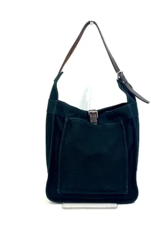 Hermès Pre-owned, Dam, ONE Size, Bomull, Pre-owned Bomull axelremsvskor
