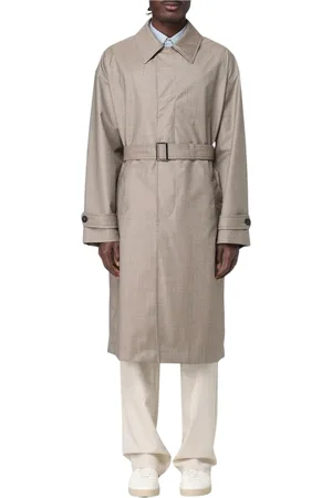 Emporio Armani Kappa, Herr, L, Stilig Rutig Kappa för Män