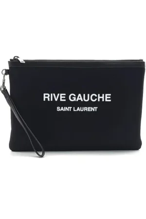 Saint Laurent Pre-owned, Dam, ONE Size, Pre-owned Laeder kuvertvskor