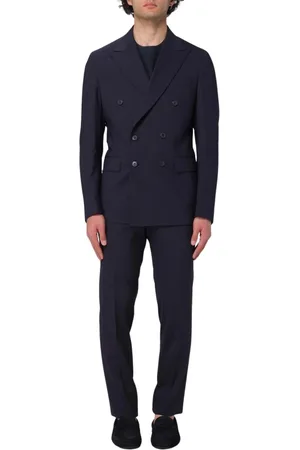 Brian Dales Kostym, Herr, M, Blå SlimFit Suit