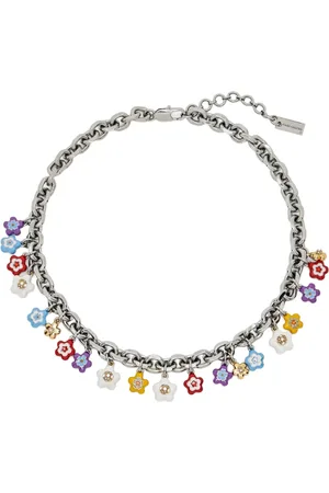 Marc Jacobs Accessoarer, Dam, ONE Size, Stjärnpendant Kabelkedja Halsband