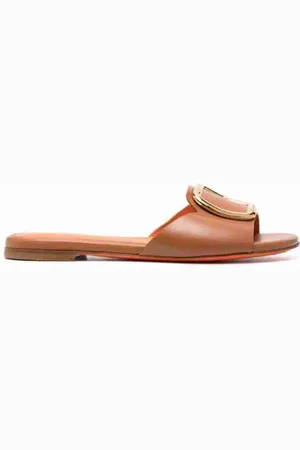 santoni Skor, Dam, 38 EU, Stiliga Tofflor för Dagligt Komfort