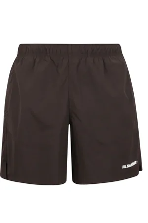 Jil Sander Shorts, Herr, L, Logobaddräkt med kostymstil