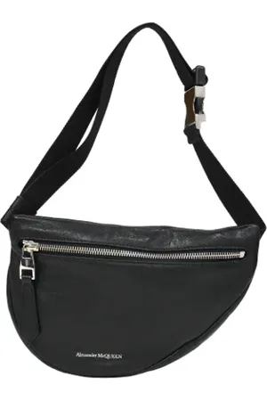 Alexander McQueen Pre-owned, Herr, ONE Size, Läder, Pre-owned Laeder crossbodyvskor