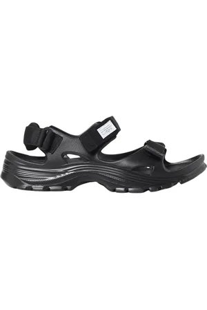 SUICOKE Skor, Herr, 40 EU, Svarta Avslappnade Sandaler för Män