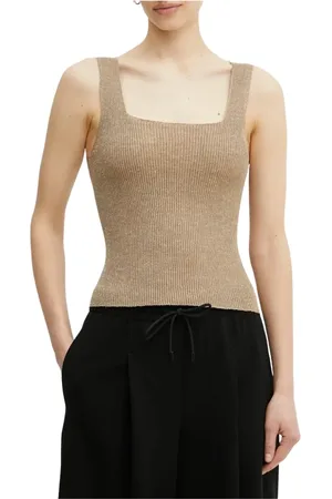 Twin-Set Topp, Dam, S, Linne, Lin Stickad Topp