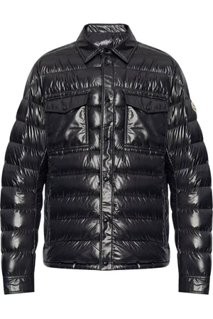 Moncler Jacka, Herr, L, Blå Vinterrockar